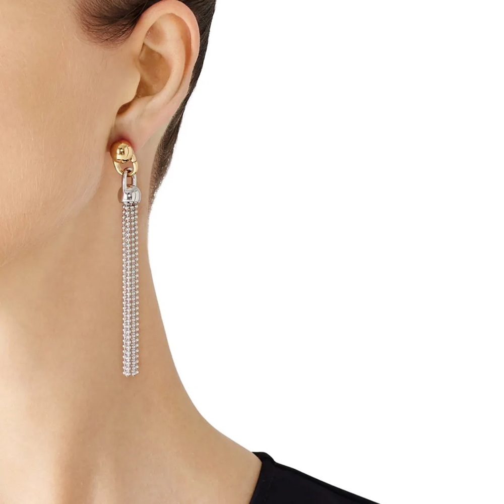 NWOT Eddie Borgo Tassel Drop Earrings